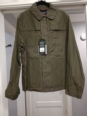 Gloverall Fred Khaki Green Military Field Jacket Men's Size Medium New